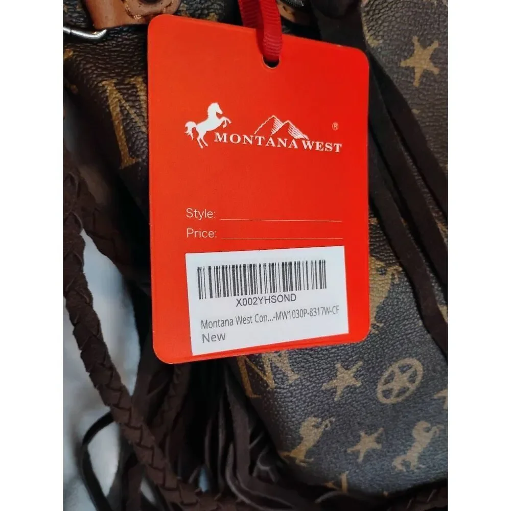 New Montana West Tote with Wallet